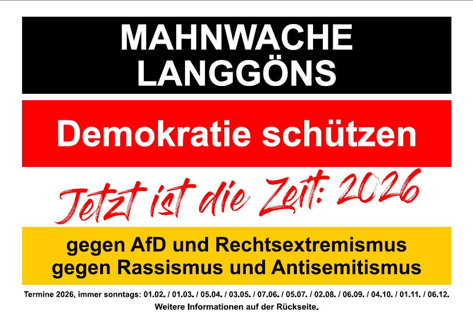 7. Mahnwache 2026 Langgöns - Espa