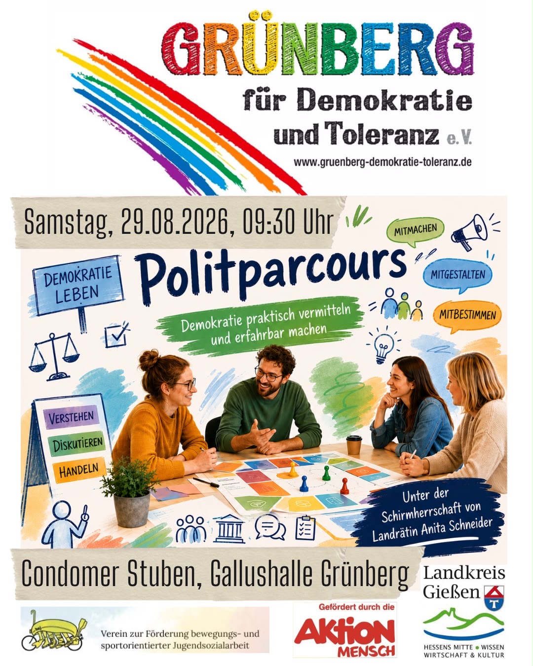 Politparcours - „Demokratie unter Druck“