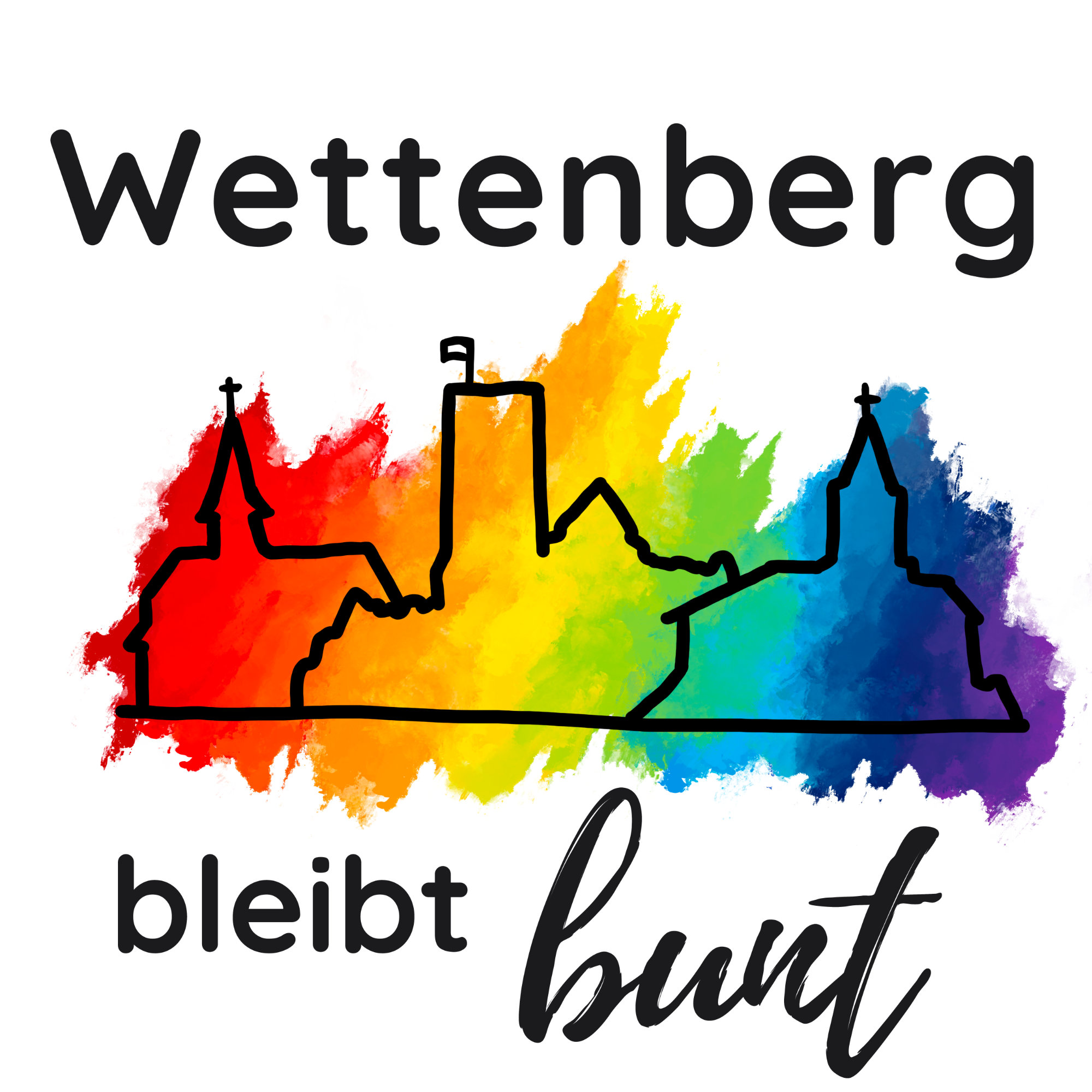 Logo Wettenberg bleibt bunt e.V.
